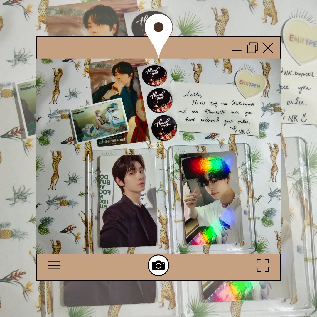 prksnghngf's tweet photo. - 💌
A mail from @NK_buynsell 🫶🏻. HoonKi arrived safely, first pc this year. Thank u vv much for the smooth and fast transaction, especially for the secured packing! Until our next(^^)
#ThanksNK https://t.co/RomCrl7TWg