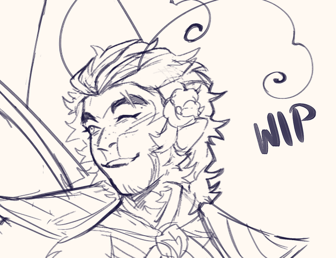 [WIP] goanna hit him with a really big fly swatter 