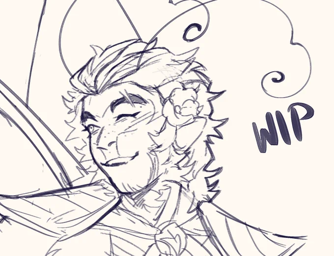 [WIP] goanna hit him with a really big fly swatter 
