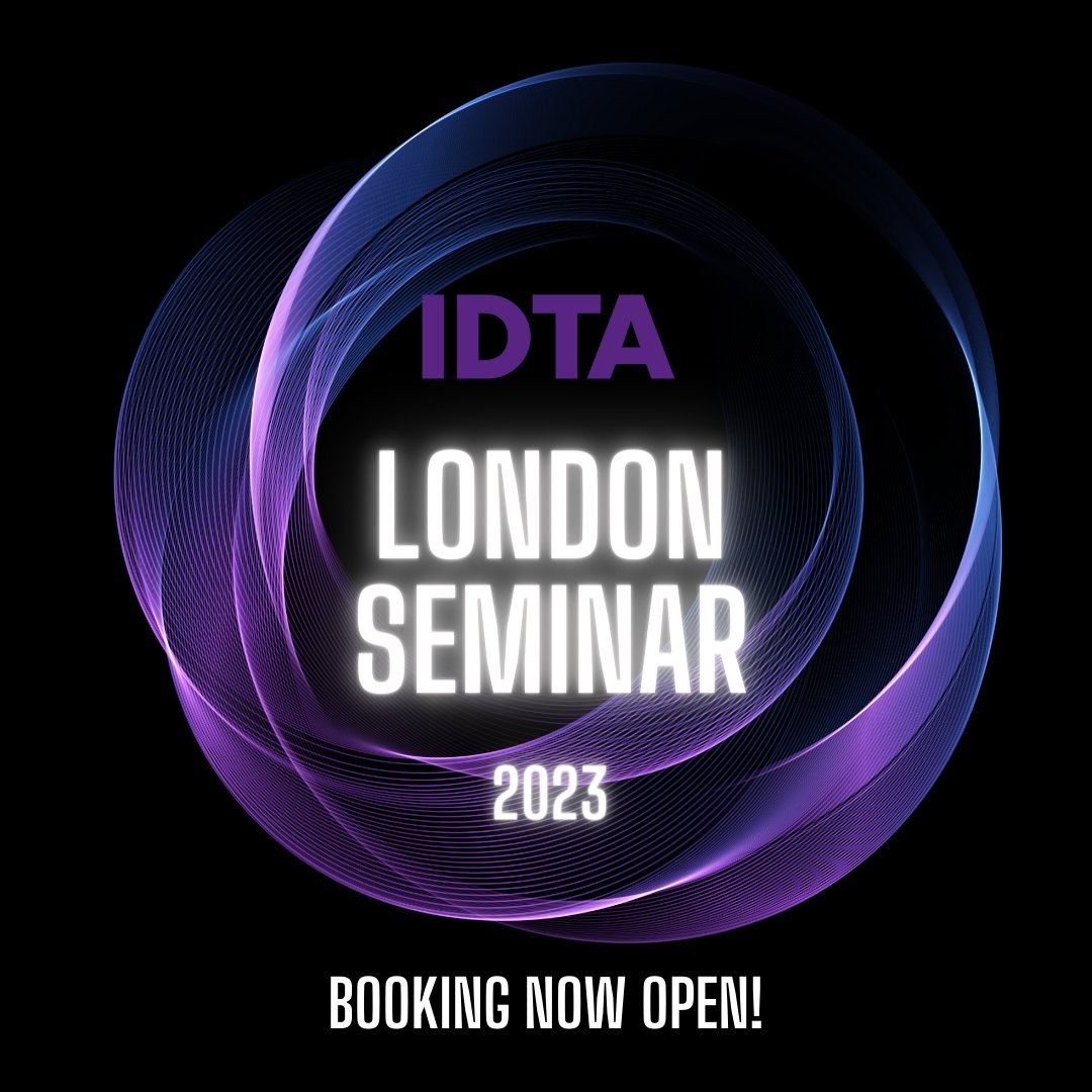 TheIDTA's tweet photo. Booking is now open for the IDTA London Seminar 2023. Head to https://t.co/LB9M27q3ri to book your place. 

Closing date: 27th January 2023 https://t.co/CwjVkYUSPO