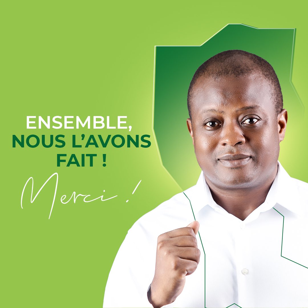 msgomina's tweet photo. Merci à tous ! Ensemble, nous l’avons fait. 

#Djougou2023
#legislative2023
#legislature2023 https://t.co/8cdmkVNkGT
