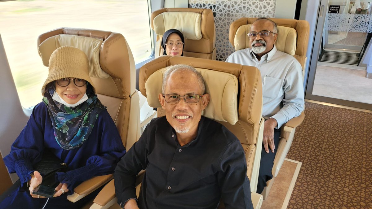 Masagos Zulkifli (@masagosz) on Twitter photo Impactful conference to transform the Haj & Umrah sector. Congratulations! Now experiencing high speed train to Madinah. Impressive! Looking forward to seeing you Your Excellency <a href="/tfrabiah/">ŲŖŁŁŁŁ Ų§ŁŲ±ŲØŁŲ¹Ų©</a> in SG. Impactful conference to transform the Haj & Umrah sector. Congratulations! Now experiencing high speed train to Madinah. Impressive! Looking forward to seeing you Your Excellency <a href="/tfrabiah/">ŲŖŁŁŁŁ Ų§ŁŲ±ŲØŁŲ¹Ų©</a> in SG.