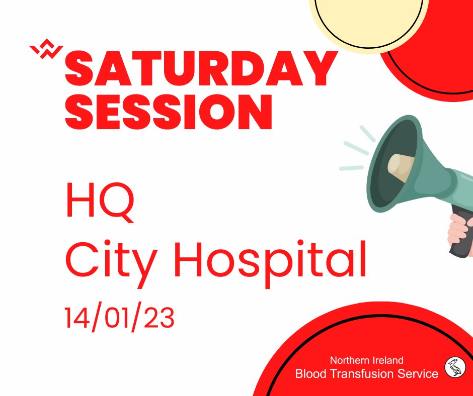 GiveBloodNI's tweet photo. We are hosting an additional Blood donation this Saturday, in our HQ on the Belfast City Hospital site as our stocks are not quite where we would like them to be. If you are near the Belfast area on Saturday between 09:00 and 14:00, why not pop in and save up to 3 lives. https://t.co/REYiCSa5J2