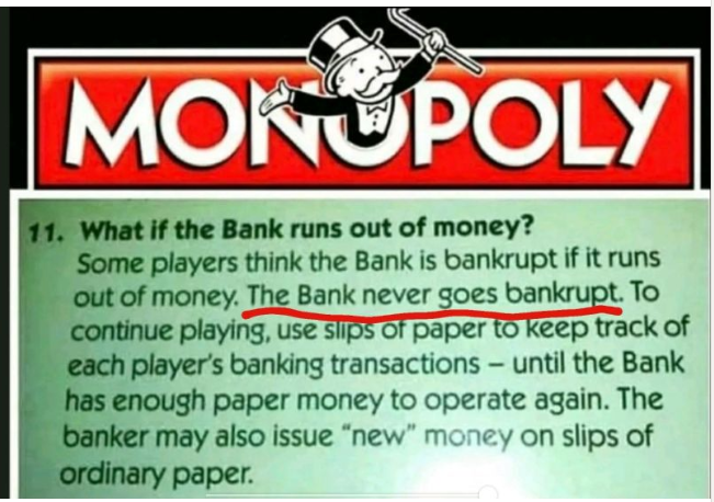 GrahamStephan's tweet photo. Our monetary system explained! https://t.co/u0n1Qqjfmm