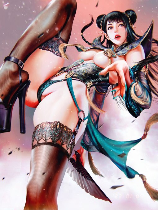 Altaria,The other versions are on my page at PIVIX 
青鸾醉,其他版本我放在PIVIX站我的主页了😋
https://t.co/MuNQagR4uD 