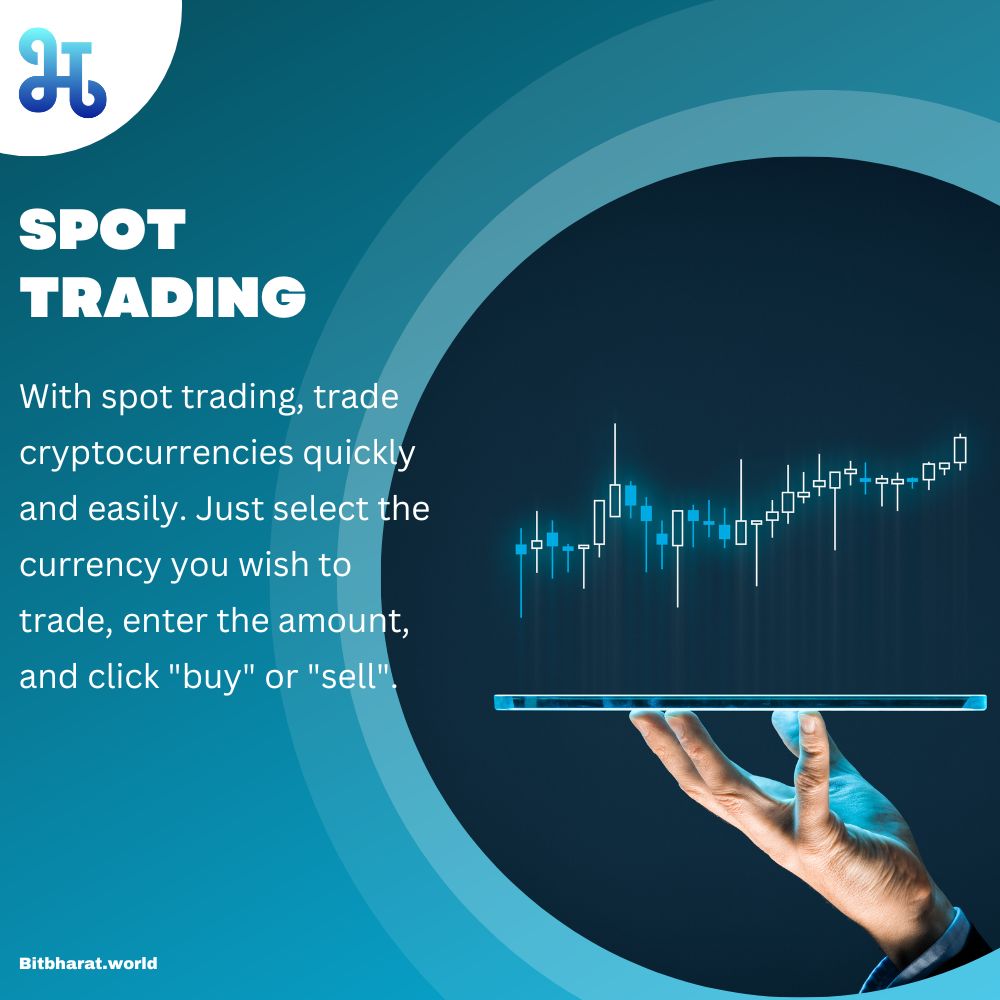 BitBharat's tweet photo. #Spot #trading, trade #cryptocurrencies quickly and easily. Just select the currency you wish to trade, enter the amount, and click #buy or #sell
.
.
.
.
Download Now : https://t.co/2w4lYyaslB
.
.
.
.

#buy #sell #crypto #bitcoin #BitBharat #XIndia https://t.co/mOCPQLAPgn