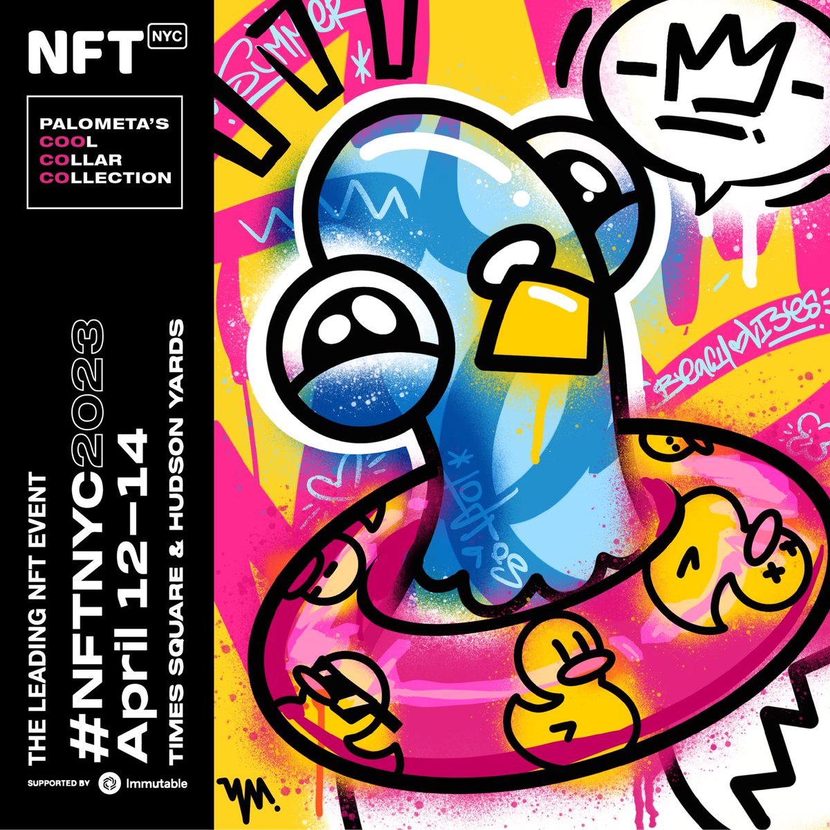 GM GM GM 

Fam! 💥
Rats and palometas! (The ones from my brother <a href="/YuZapata3SC/">YuZapata I One Love Art DAO</a>) will be in New York City for this upcoming <a href="/NFT_NYC/">NFT.NYC</a> 
#NFTNYC2023 

Los pelao’s de apartamento. 🇨🇴