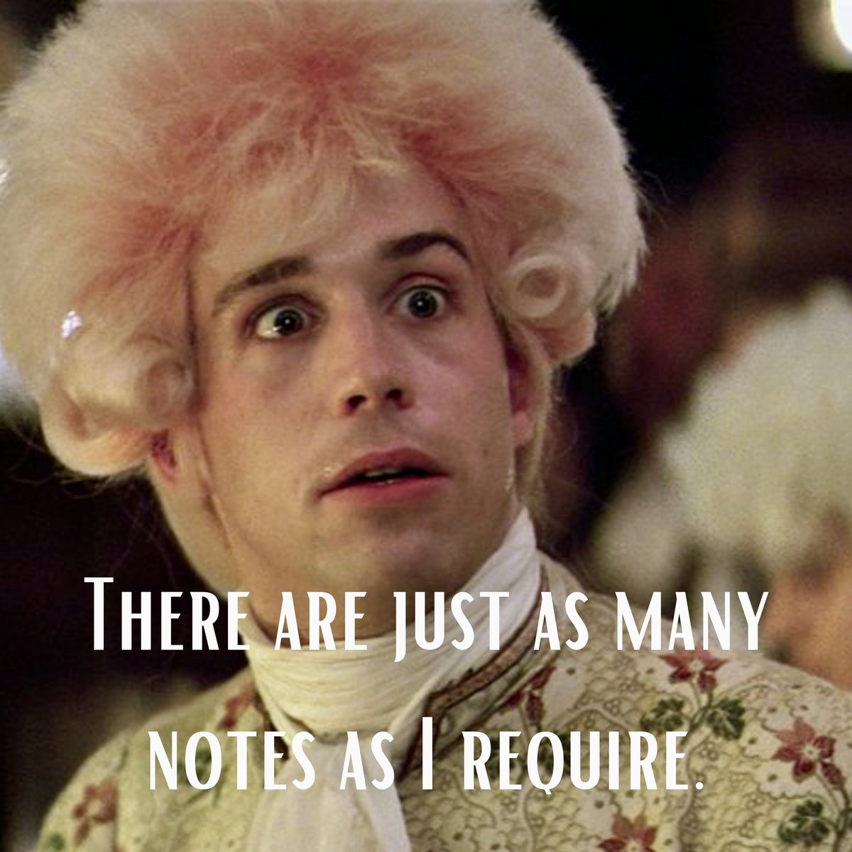 plriven's tweet photo. When someone says I have too many words in my scene!
I always knew the first meme I created would come from Amadeus! 😂
This movie is 🔥🔥🔥
#toomanynotes #amadeus #writerscommunity #authorscommunity #writinglife https://t.co/UYB8xvdWg3