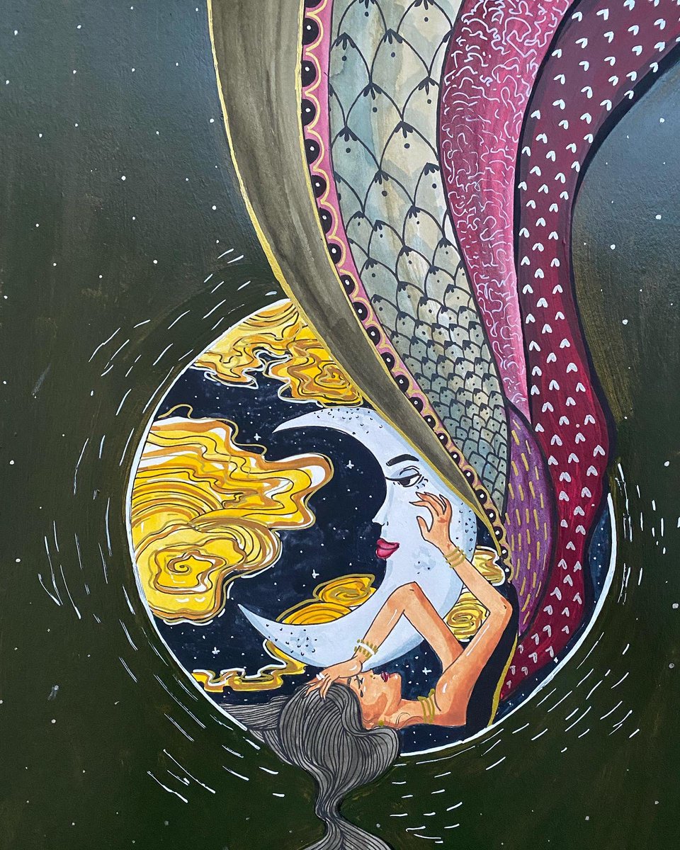 DimutzS's tweet photo. Moon my mother ✨🌙
(2023)
30x42cm 

Available for sale now. https://t.co/6K2oc3pbH3