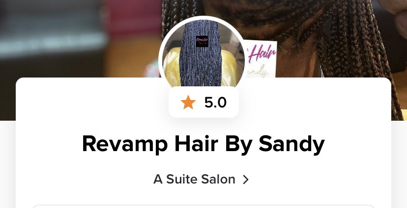 CLASSYDIVA89's tweet photo. 🗣My reviews are 5️⃣ ⭐️     
I am so thankful for all of My client’s each &amp; everyday! 
You too can be next, click the link in My bio to book your hair appointments for 2023 🎉
#Charlottestylist #Charlottebraider #BraidingisartwithSandy 
#locs #knotlessboxbraids https://t.co/8C5D8attx4
