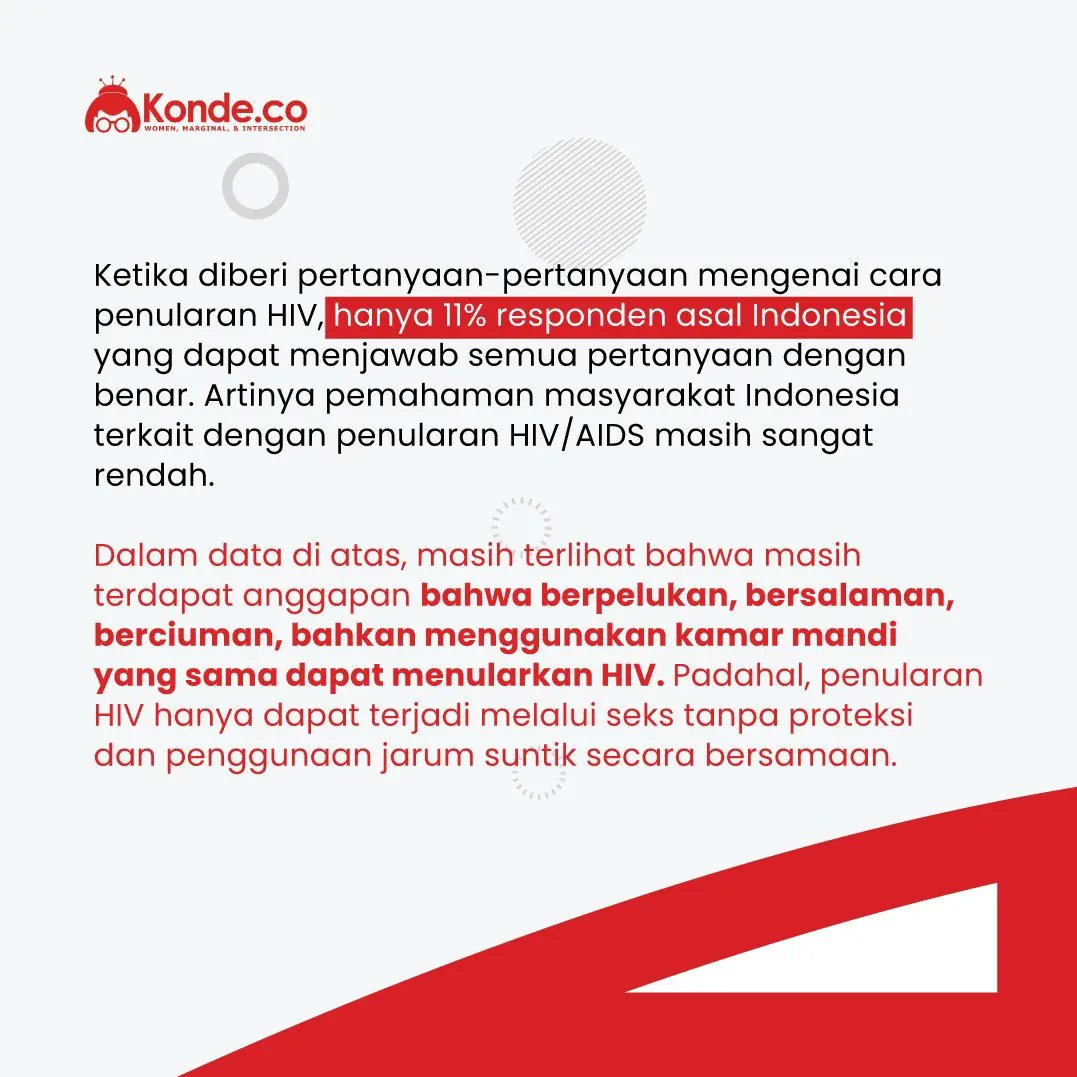 konde_co's tweet photo. Baca selengkapnya tulisan Dhela Seftiany dan Catur Isfa Aulia di https://t.co/FjTKAgOyLe
#odha #stigmahiv https://t.co/N7oZU1QNse