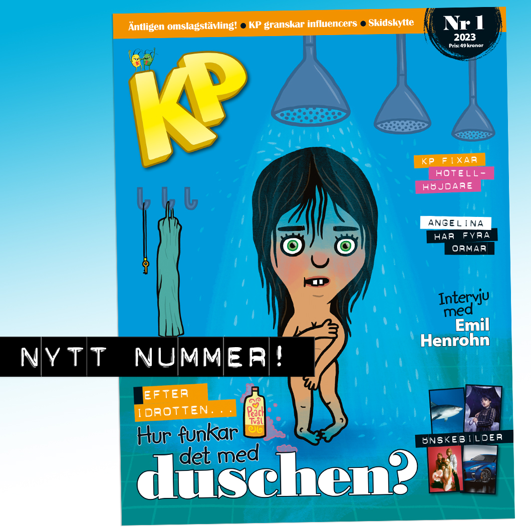 Duscha efter idrotten? För vissa är det självklart, för andra helt otänkbart. Tre kåpeare berättar. I årets första KP. kpwebben.se/las-kp-i-mobil…
Omslagsillustration: Jojo Falk