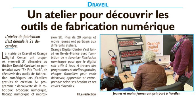 Atelier découverte de la broderie numérique