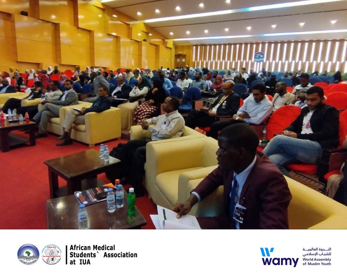 amsaiua's tweet photo. The conference day 1 was conducted with International Health Experts, and professionals from other walks of life in addition to students from different faculties and universities across Sudan at the International University of Africa.
Stay tuned for More... https://t.co/tHjxqiRpBX