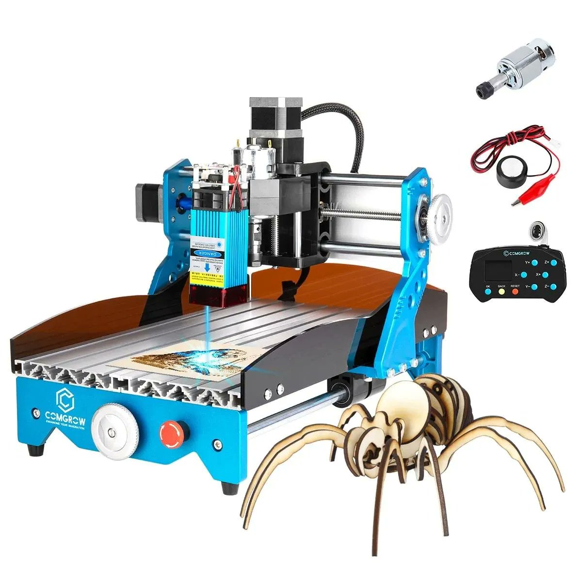 3d_monkey's tweet image. New to 3D Print Monkey the Comgrow Robo 3018 CNC Router Milling Machine! Check it out! 👇 

buff.ly/3Fwtz7k 

#Comgrow #Robo #3018 #CNC #Router #Milling #Machine #3Dprintmonkey 🐒