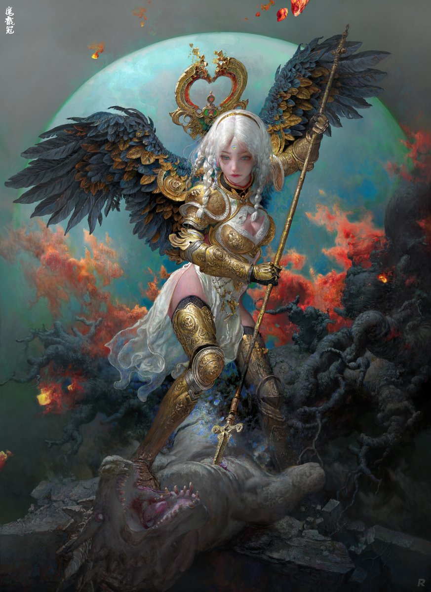 「The Art of Ruan JiaGallery update and   」|IAMAGのイラスト
