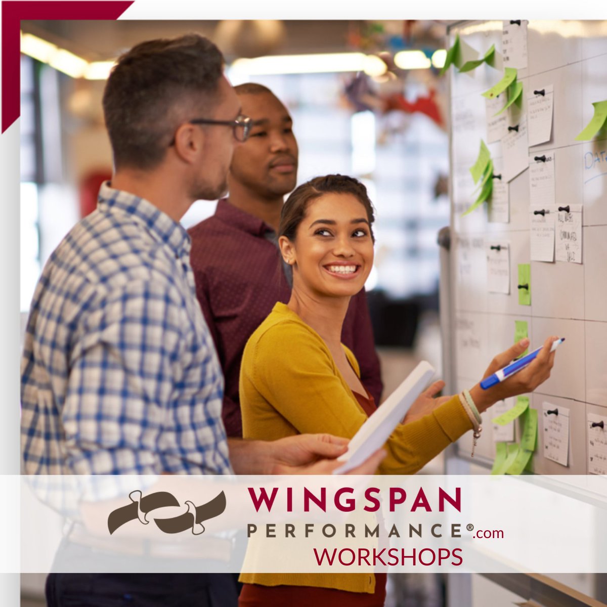 WingspanCoach's tweet photo. In-person or virtual, our live interactive learning experiences are an effective way to target specific challenges. Perfect for #retreats, #teambuilding events, and #performance development with larger groups! 

https://t.co/q7UvT8VqaY https://t.co/PcbROguVTU