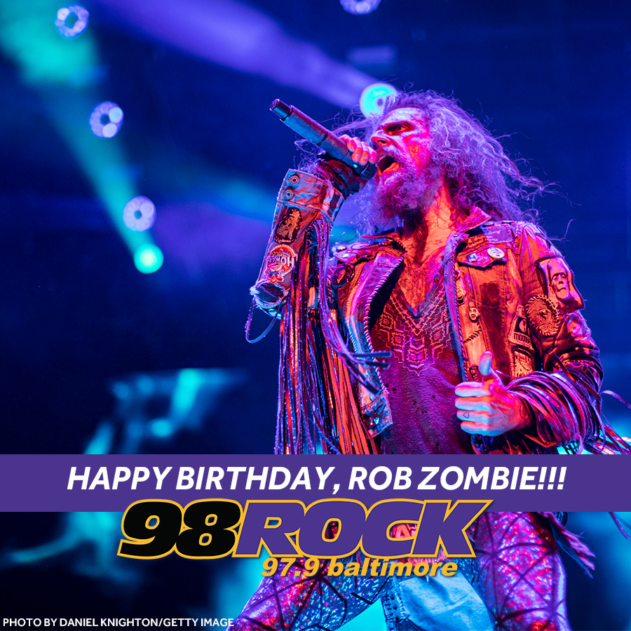 Dig through the ditches and burn through the birthday candles. Happy Birthday, Rob Zombie. 