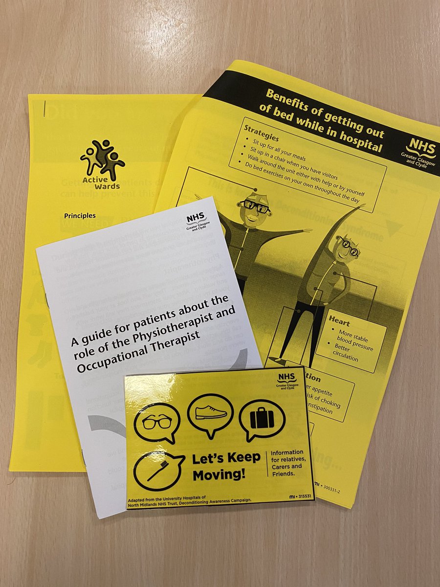 EmmaWilsonPT's tweet photo. Introducing an admission information pack in Larkfield Units wards 2 and 3 #ActiveWards @juliebr84145771 @arlymc @lyndama19382281 @DrJulietHarvey @ErinW20physio https://t.co/qWJggwIepS
