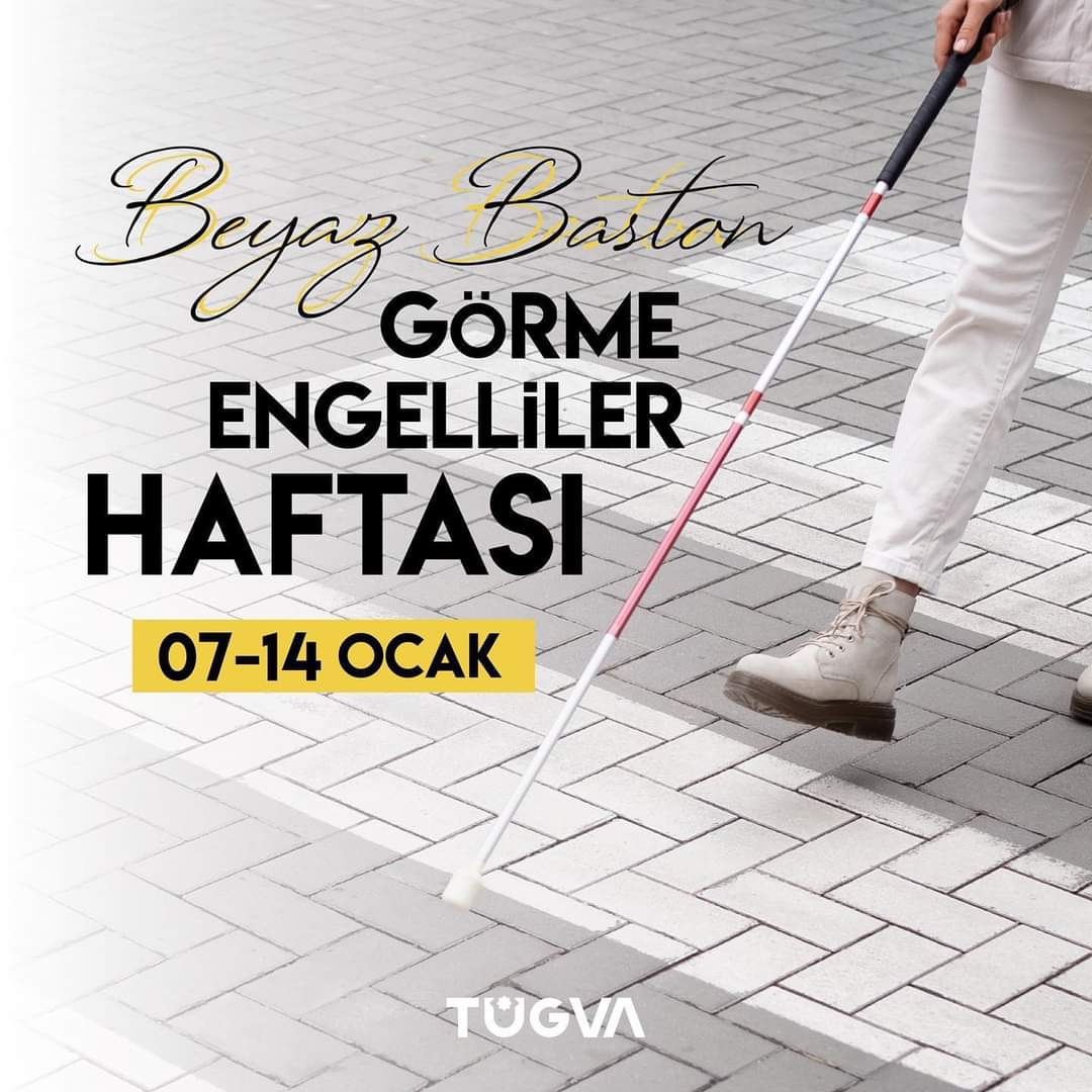 tugvaimamoglu's tweet photo. “Dünya gözü ile bakan, yüzü; gönül gözü ile bakan, özü görür.”
Hz. Mevlânâ (k.s) 

Dünyayı gönülden gören arkadaşlarımıza…

#BeyazBaston
#GörmeEngellilerHaftası https://t.co/2xJIlxjOPA