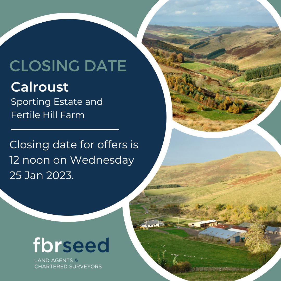 🌟The closing date for offers is 12 noon on Wednesday 25 Jan 2023. 🌟

A rare opportunity to acquire a first-class sporting estate and fertile hill farm located within the Bowmont Valley.
⁠
ℹ️To find out more about this property, click the following link, bit.ly/3TLSvvs