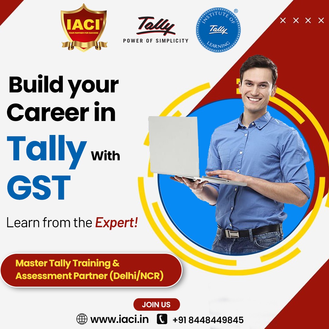 iaci_nc's tweet photo. If you have a curiosity to get Professional knowledge and training in Tally with GST, Join the best training IACI institute in Delhi NCR.
For more info. +91 8448449845
Visit - https://t.co/MYdmxVFQZM
#IACI #Tallyprime #Tallybesttrainer #Tallyonlinecourse #Tallyteaching https://t.co/R8VGnQtrlU