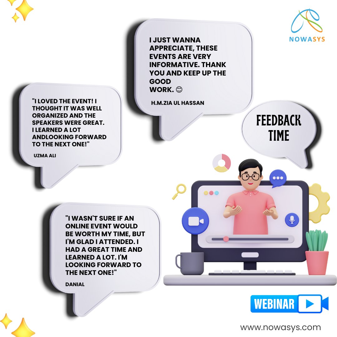 Nowasys_'s tweet photo. It's always great to get feedback from attendees after an event! Here's what some of them had to say about our recent online event What is a Scrum introduction to professional scrum?
#Online #Event #scrum #master #UK #US #AllaboutData #Nowasys https://t.co/GNEHhTOwxn