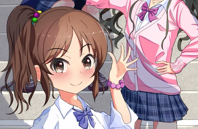 ウオオオオ頼むッ!!3人ともこっちに来て俺の顔を踏んでくれッッッ!!!!

#ぎゃるぺあべりー
#橘ありす #櫻井桃華 #的場梨沙 #ももぺあべりー 