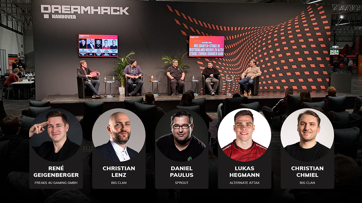 Ihr konntet euch auf der @DreamHackDE Hannover 2022 nicht das Panel über deutsches CS:GO anhören? 

Kein Problem! - Wir haben für euch die Aufzeichnung hochgeladen. 🔥

👉 youtu.be/P1vqfcWANiQ 👈