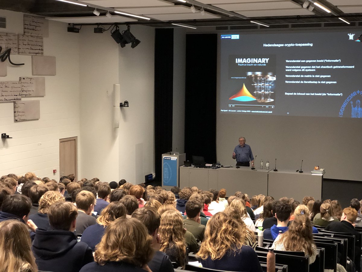 Vandaag openen verschillende aula's van #kuleuvenkulak haar deuren eens niet voor de eigen studenten, maar voor honderden scholieren.

Welkom aan alle leerlingen! 🙌 #juniorcollegedag

kulak.kuleuven.be/nl/nieuws_acti…