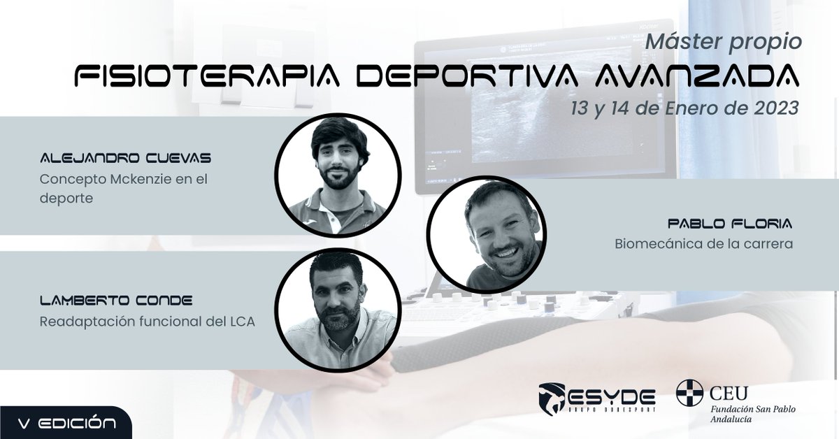 ESYDE_Formacion's tweet photo. 😎Esyde y @CEUAndalucia siguen adelante en el desarrollo de sus tres programas de másteres deportivos con un fin de semana lleno de conocimiento.
Ganas de disfrutar #formacion  #Salud  #deporte #avanzada #fisioterapia https://t.co/wwcEbTvRiB