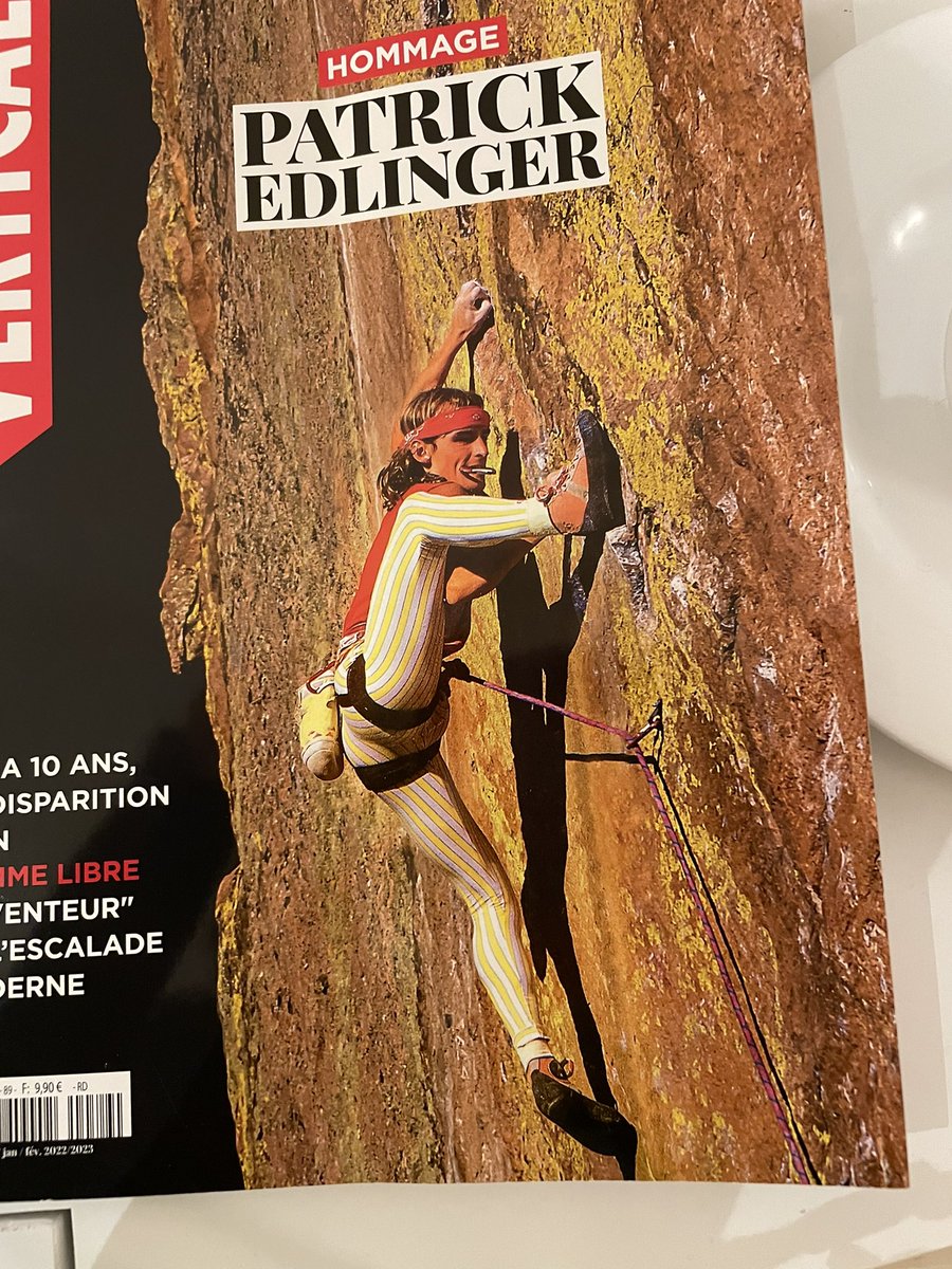 sevelaure's tweet photo. #PatrickEdlinger dans #Vertical de janvier/ février 2023 #Escalade https://t.co/j5yhVHHpgP