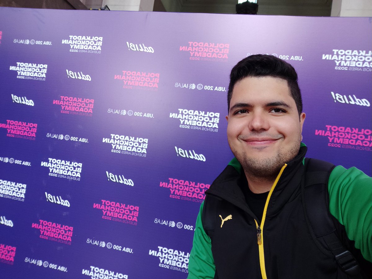 EzioRed's tweet image. Ya presente en la #PolkadotBlockchainAcademy en Buenos Aires 🇦🇷
