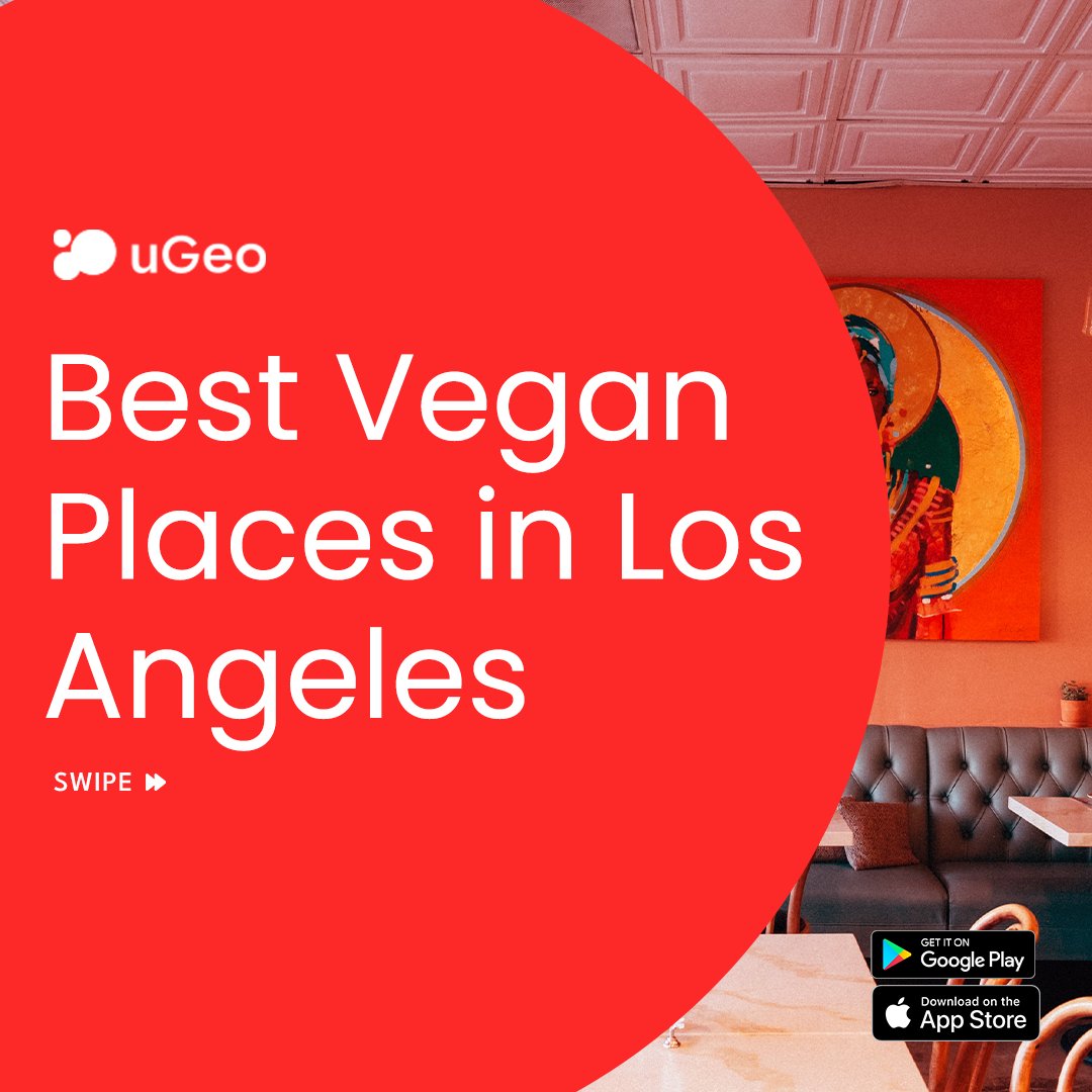 uGeoApp's tweet photo. It’s #Veganuary! #Vegan places are getting so popular nowadays! Healthy options, delicious food - we've found the best vegan places to try out for you in #LosAngeles.

#ugeo #livelocally #geosocial #geolocation #mobileapp #la #explore https://t.co/J8iuQBMwZf