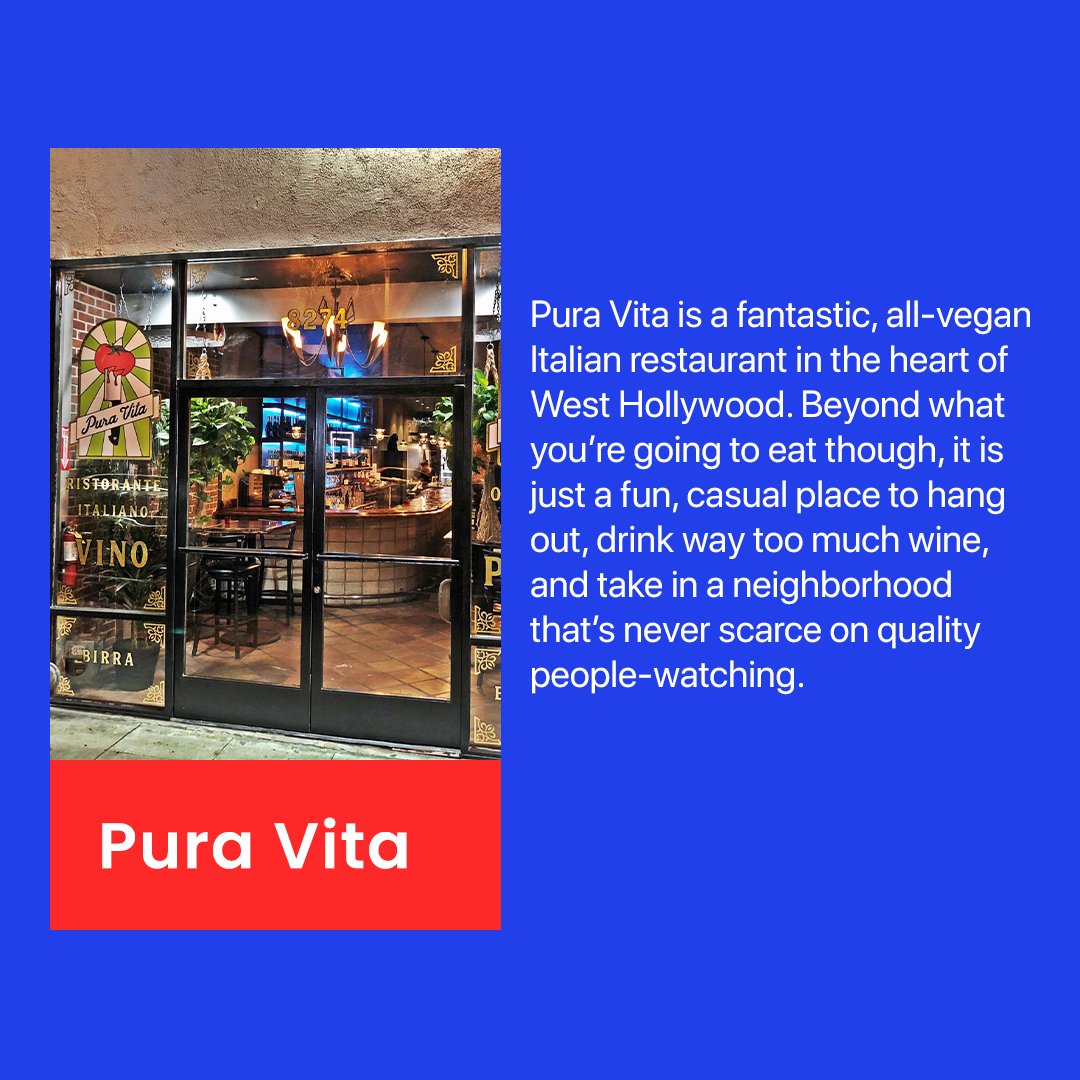 uGeoApp's tweet photo. It’s #Veganuary! #Vegan places are getting so popular nowadays! Healthy options, delicious food - we've found the best vegan places to try out for you in #LosAngeles.

#ugeo #livelocally #geosocial #geolocation #mobileapp #la #explore https://t.co/J8iuQBMwZf
