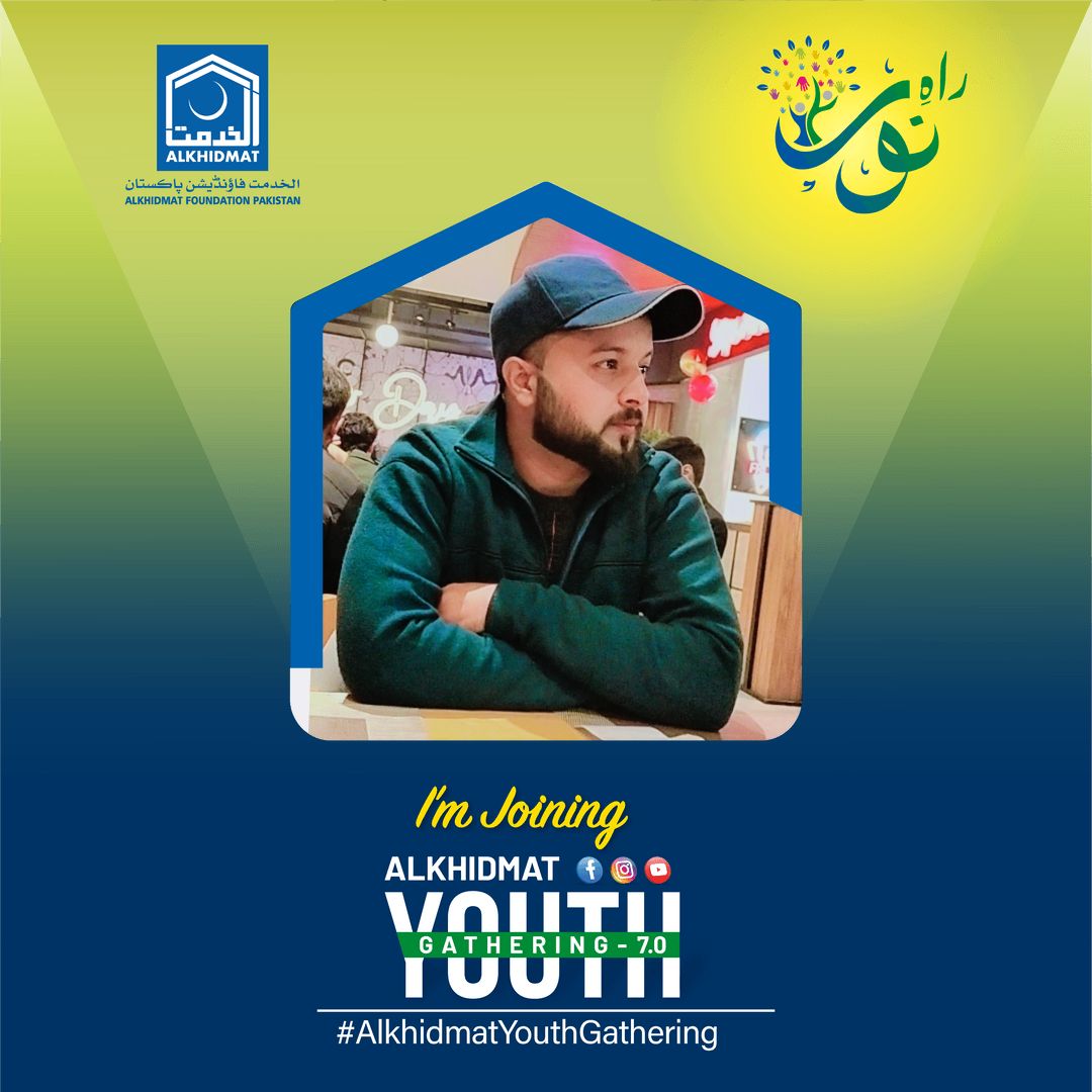 Be certain that you do not die without having done something wonderful for humanity   #Alkhidmat_YouthGathering