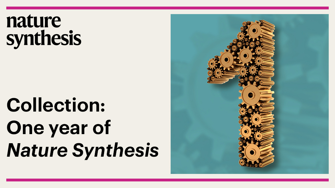 Nature Synthesis (@naturesynthesis) on Twitter photo Read our Collection!
Content curated by the editors <a href="/ali_stoddart/">Ali Stoddart</a> <a href="/PSeavill/">Peter Seavill</a> <a href="/DrARGroves/">Alex Groves</a> <a href="/drtwest/">Thomas West</a>
☄️Comment & Opinion
🎯Organic synthesis & Biosynthesis
🏅Materials synthesis & Inorganic synthesis
⚙️Technology-enabled synthesis
go.nature.com/3jVpvVQ Read our Collection!
Content curated by the editors <a href="/ali_stoddart/">Ali Stoddart</a> <a href="/PSeavill/">Peter Seavill</a> <a href="/DrARGroves/">Alex Groves</a> <a href="/drtwest/">Thomas West</a>
☄️Comment & Opinion
🎯Organic synthesis & Biosynthesis
🏅Materials synthesis & Inorganic synthesis
⚙️Technology-enabled synthesis
go.nature.com/3jVpvVQ