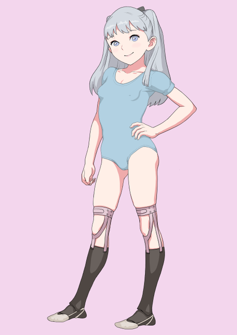 ルナさんとルナさんの義足と義足つけたてのルナさん 