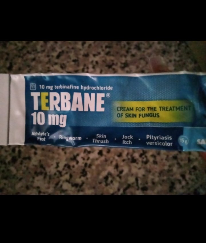 Tudunks's tweet photo. @Bibo_George If it's a small area, eg. Your face I suggest Turbane. If it's most of your body, then Selsun would be best. Got it from @Clicks_SA https://t.co/lETbMuG1zs