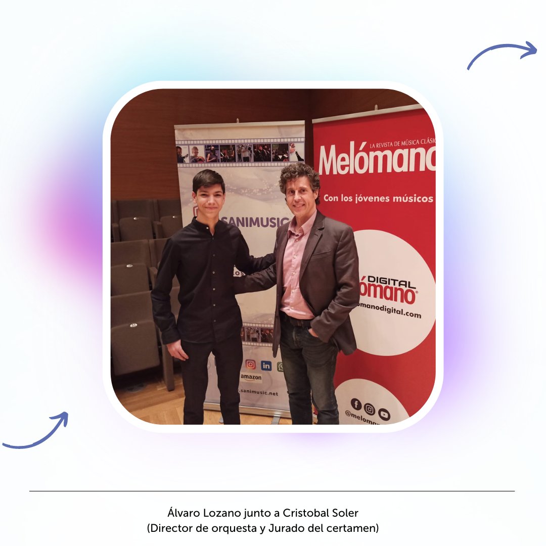 sanisgroup's tweet photo. El futuro de la música está en muy buenas manos😊
Los ganadores de #IntercentrosMelómano obtienen una gira de #conciertos y su centro recibe, por parte de Sanimusic, productos desinfectantes para instrumentos durante un año. Más información en nuestro blog https://t.co/MF9AczoGI1 https://t.co/8pdiK3jwFu
