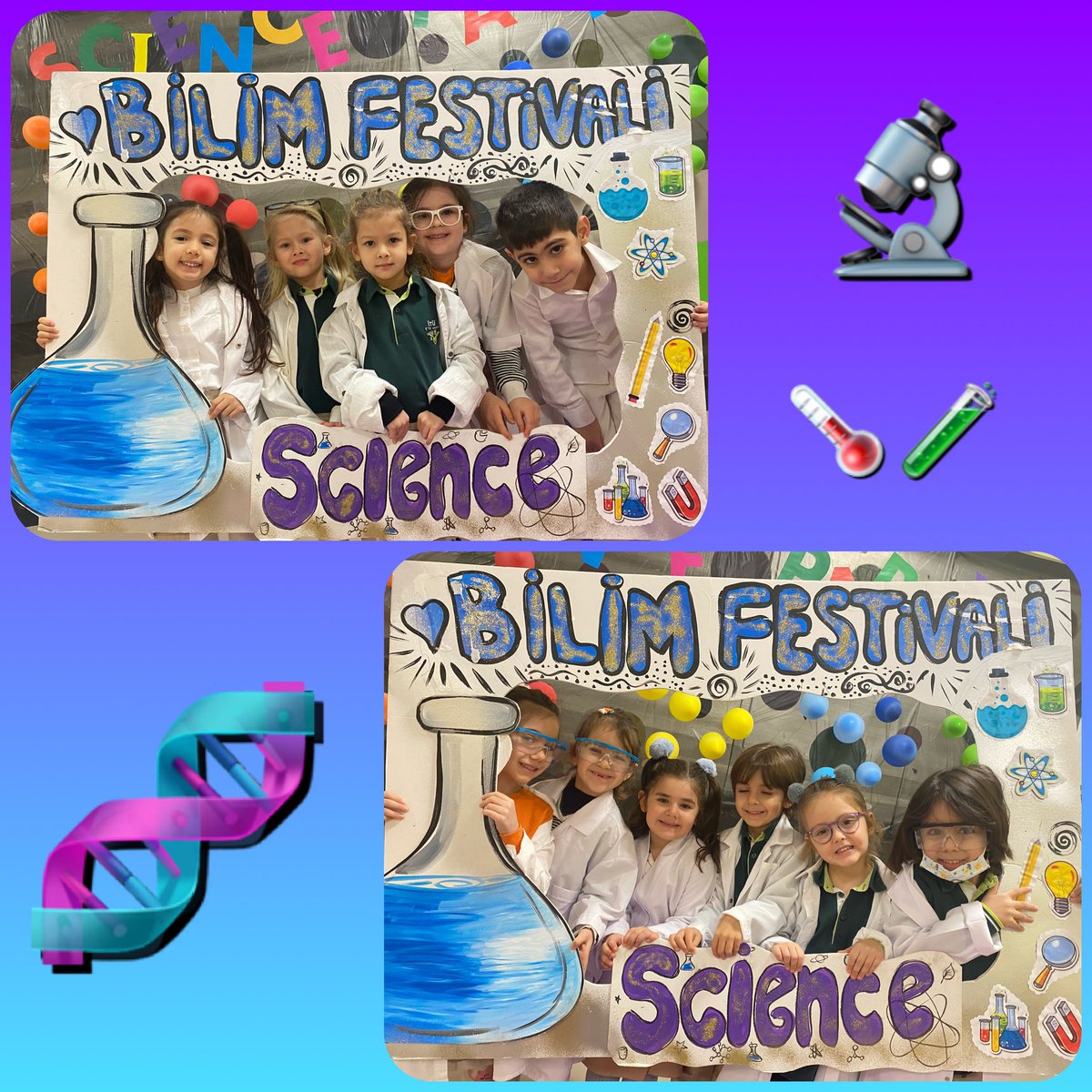 Okulumuzun küçük bilim insanları Matematik ve Bilim Şenliğinde keşfederek ve sorgulayarak bilimin derinliklerine doğru eğlenceli bir yolculuk yaptılar👩🏻‍🔬🧑🏼‍🔬🔬🧫🧪<a href="/KvancBarlas/">Kıvanç Barlas 🇹🇷</a> <a href="/uckardbuket/">Buket</a> <a href="/figentas84/">Figen Taş</a> <a href="/dogakolejibuca/">DOĞA KOLEJİ BUCA KAMPÜSÜ</a>