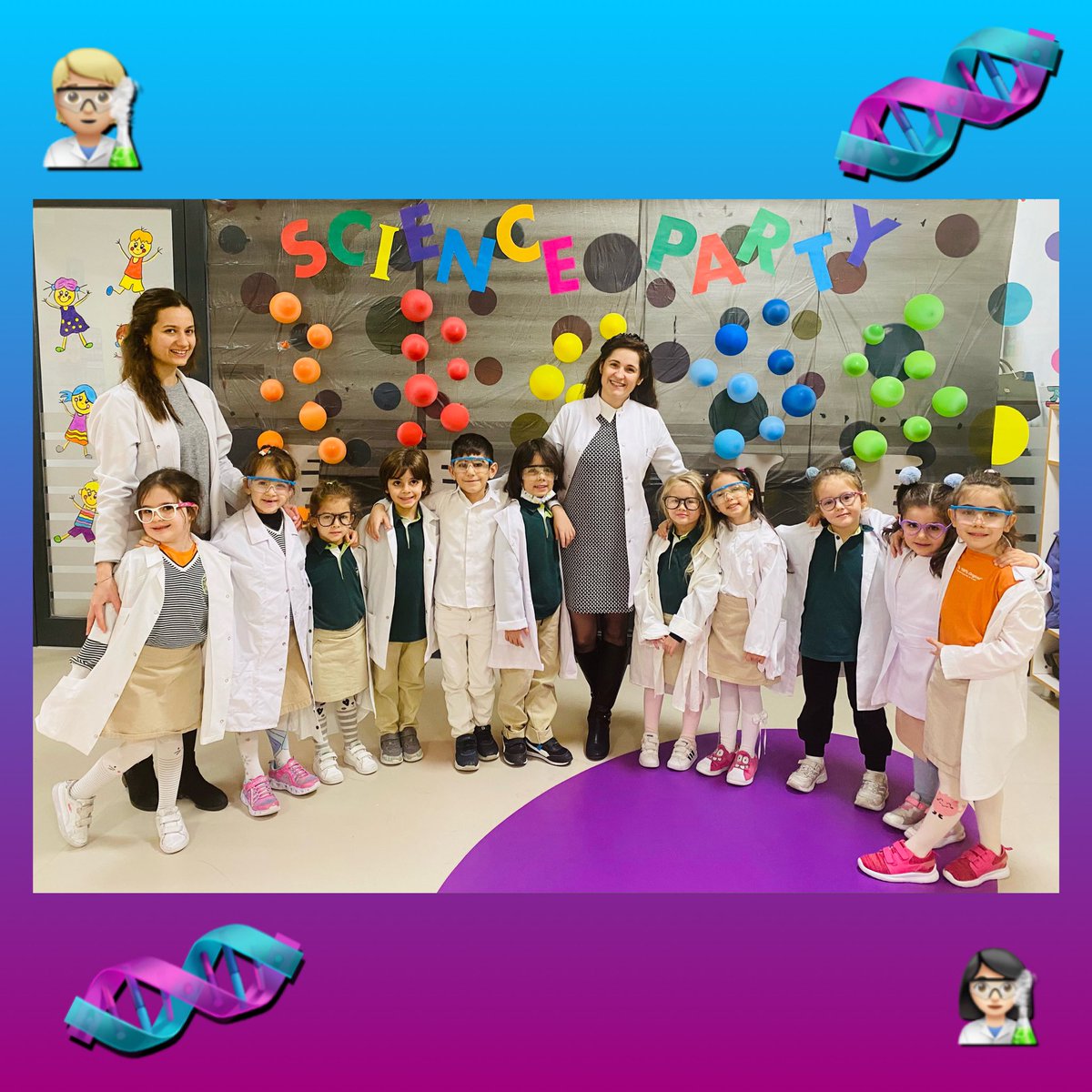 nuranyvs's tweet photo. Okulumuzun küçük bilim insanları Matematik ve Bilim Şenliğinde keşfederek ve sorgulayarak bilimin derinliklerine doğru eğlenceli bir yolculuk yaptılar👩🏻‍🔬🧑🏼‍🔬🔬🧫🧪@KvancBarlas @uckardbuket @figentas84 @dogakolejibuca https://t.co/eYSMiGAEHR