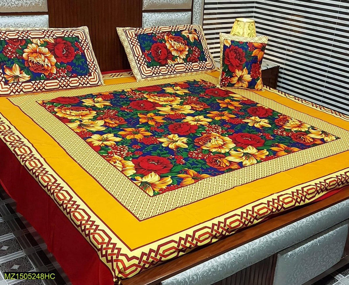Inayafatima5's tweet photo. Material: Crystal Cotton
Double Bed Size: 1 x Sheet (95  x 98 Inches)
2 x Pillow Covers (19 x 29 Inches)
1 x Cushion Cover (14 x 14 Inches)
Printed Bedsheet
#Price  2050
DC 250
#inaya_boutique_center 
#CashOnDelivery 
#For_Orders 
#Whatsapp_Number 
03146357358 https://t.co/18D6cOwwRA