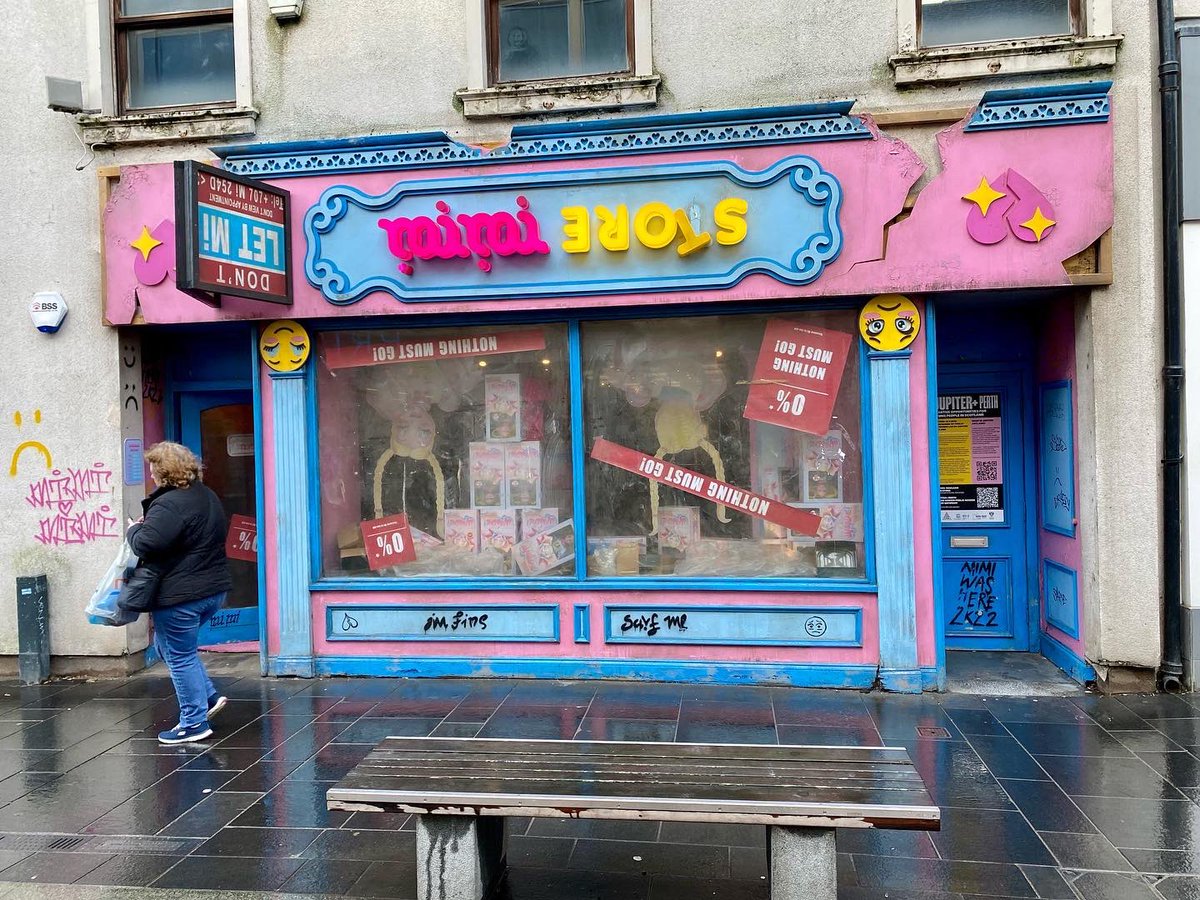 Still time to enter the strange & disturbing world of MiMi on #PerthHighStreet #interactiveart @jupiterartland @sca_net @HorsecrossL @Maclean_Rachel