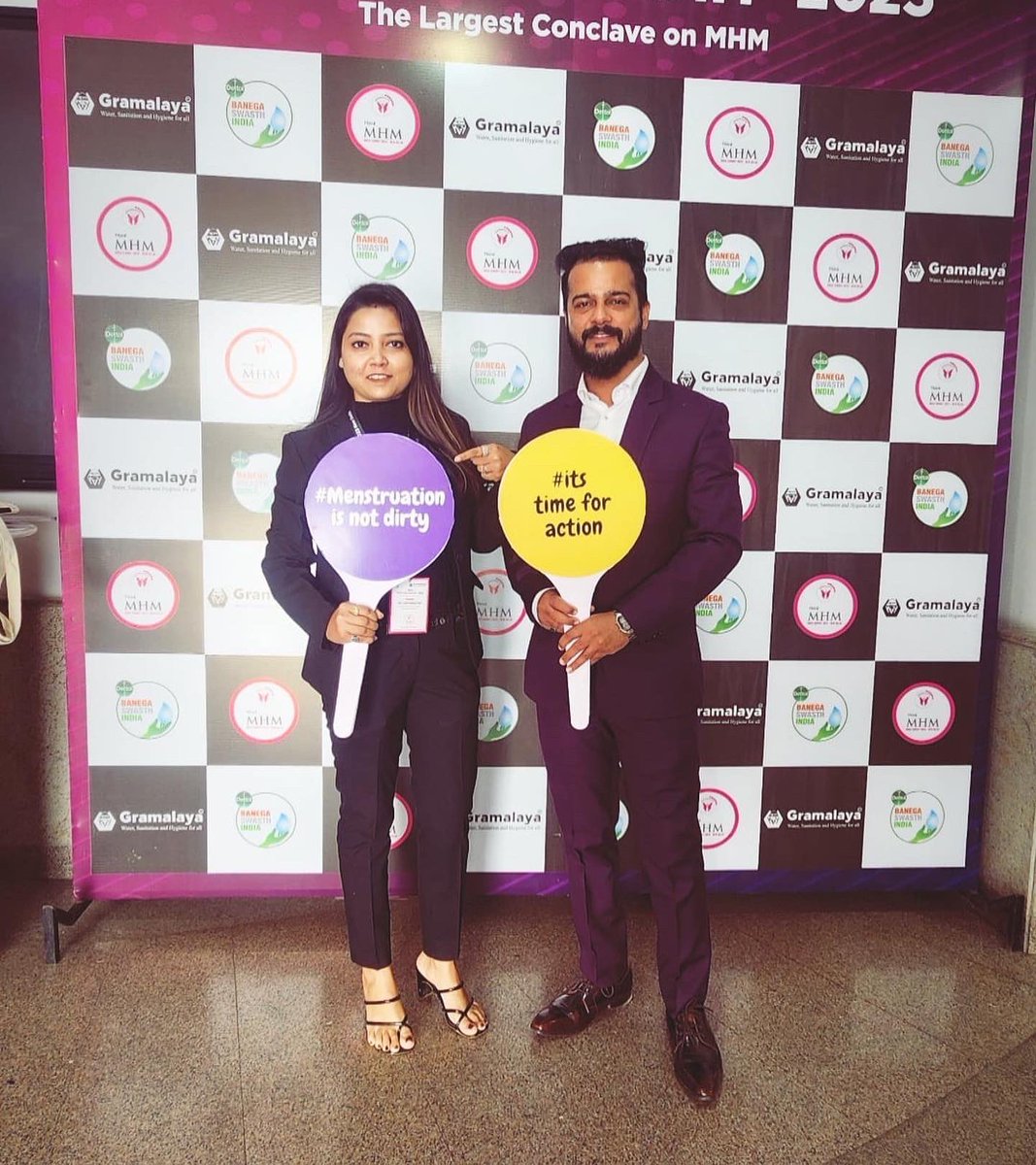JuhiKri1993's tweet photo. I am delighted to be a special guest and speaker at the 3rd largest Menstrual Hygiene Summit organized by Gramalaya Sanitation NGO
I hope the summit agenda will change the views of those who view menstruation as taboo🙂
#gramalaya #menstrualhealth #integratedachievers https://t.co/Y4fEez4vN5