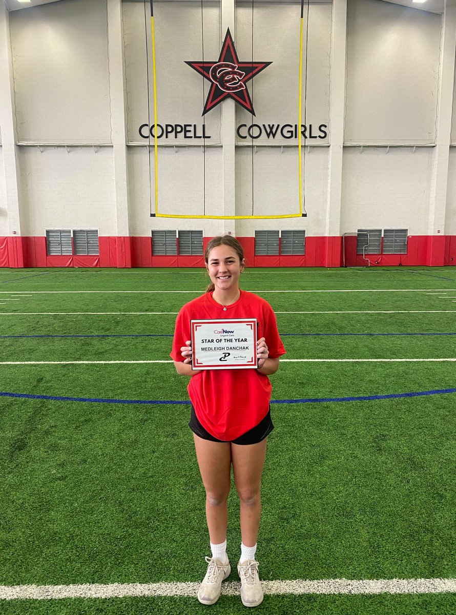 PCnowisthetime's tweet photo. That’s a wrap for 10+ weeks of relentless hard work with @CoppellSoftball!

Stronger ☑️ 
Faster ☑️ 
More Resilient ☑️ 

So proud of the investment these girls made! Next up - SZN

Huge congrats to our @CareNow ⭐️ of the Year, Medleigh Danchak!

Go be great ladies! 

#FAMILY
#CFND https://t.co/2O90uM4Js6