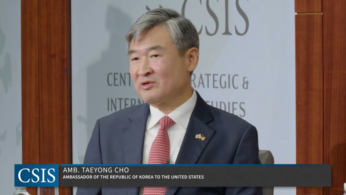 Korean Amb. Taeyong Cho:

'Korea is back in the Indo Pacific, it's back in the world and we are going to be very proactive this year, following up all the commitments and the plans unveiled' 
@CSIS