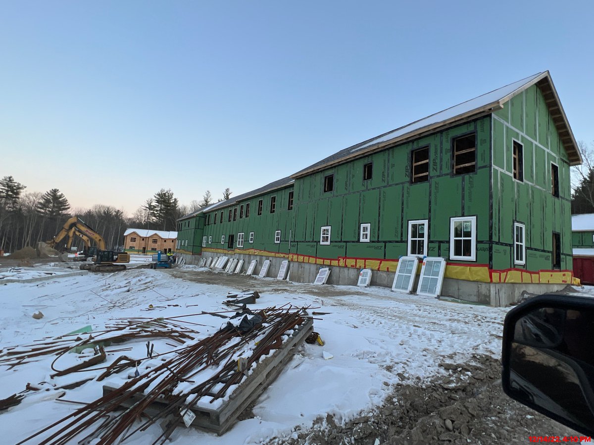 DakotaPartners_'s tweet photo. 2023 is off to a fast start and construction at Woodland Village in Goffstown, NH is progressing nicely.
Visit ttps://www.woodlandvillagenh.com for more information including leasing. #DakotaDevelopments #CreatingHousingThatMatters #affordablehousing #LIHTC #PassiveHouse https://t.co/Kq6SVjCYby