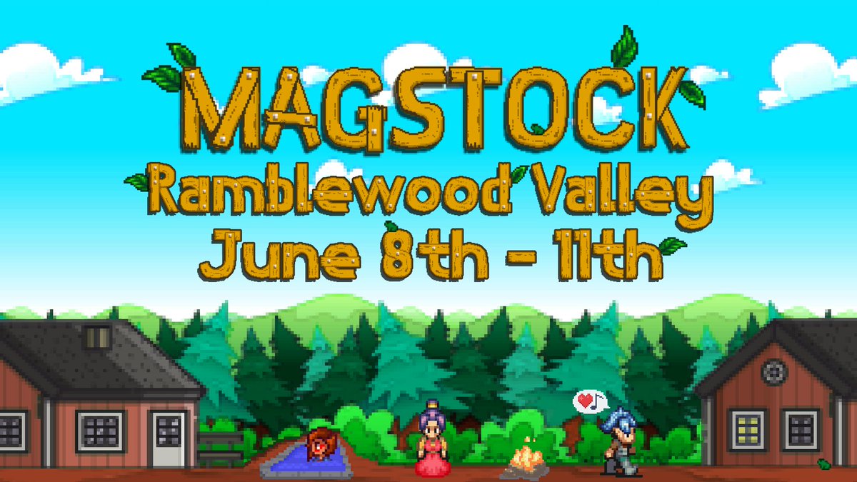 Sad about #magfest being over this year? Start planning for #magstock!