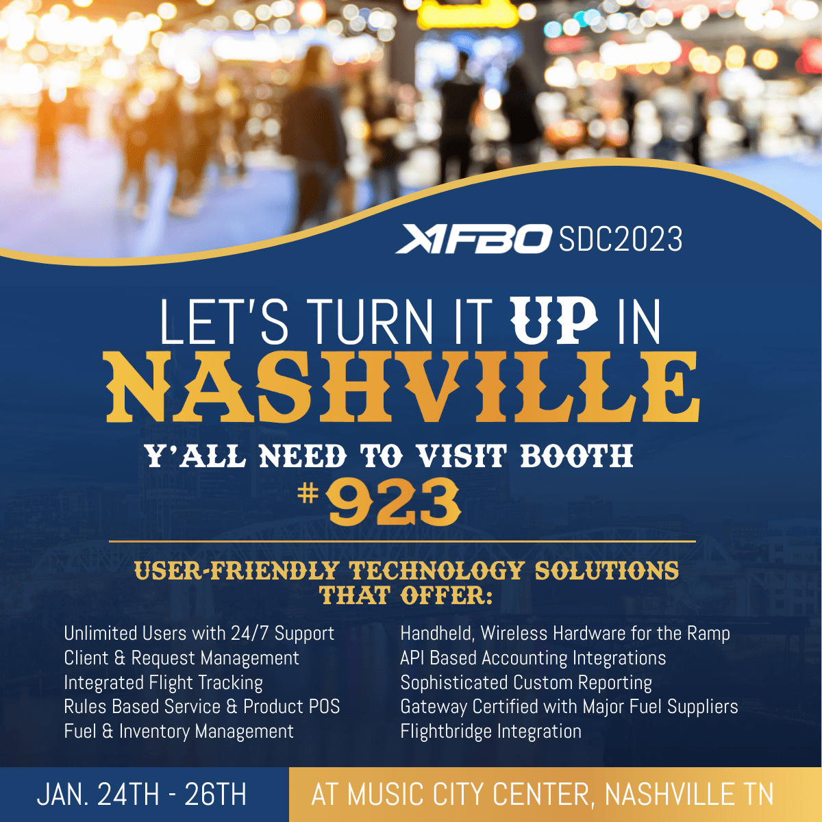 x1fbo's tweet photo. Are you ready to turn it up in Nashville?! Schedule a demo with the best FBO software to get an invite to our 3rd Annual Tails of Tequila after party! https://t.co/mhodE0TZO0 

#bizav #groundhandling #fbolife #nbaa2023 #sdc2023 #groundsupport #aviationdaily #avlife #aviationlife https://t.co/h1jTEooJsF